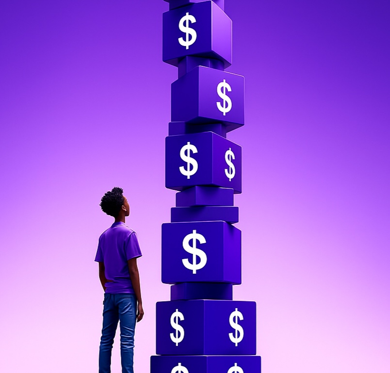 Investment journey illustration